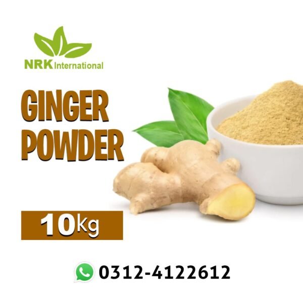 Dry Ginger Powder – 10kg Loose Pack | Premium Organic Ground Ginger Spice