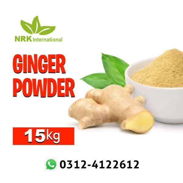 Dry Ginger Powder – 15kg Loose Pack | Premium Organic Ground Ginger Spice