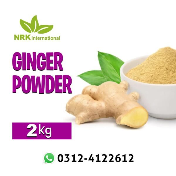 Dry Ginger Powder – 2kg Loose Pack | Premium Organic Ground Ginger Spice