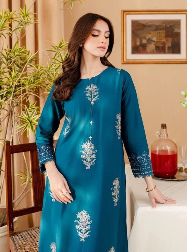 Melvin 2pcs Embroidered suit - Image 2