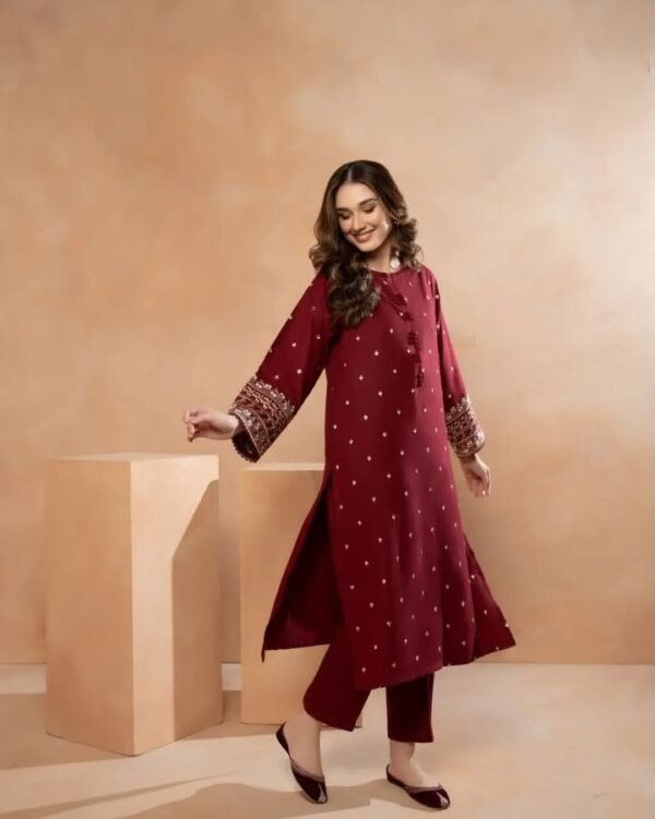 Pop Garnet Stitched 2pc - Image 2